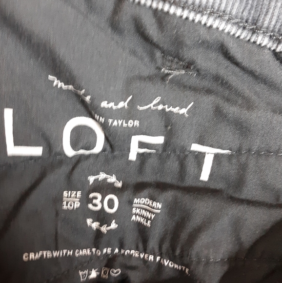 Loft Skinny Corduroy Pant 10P - Picture 10 of 11